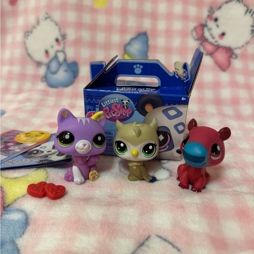 3 Newer Littlest Pet Shop LPS - Picture 2 of 4